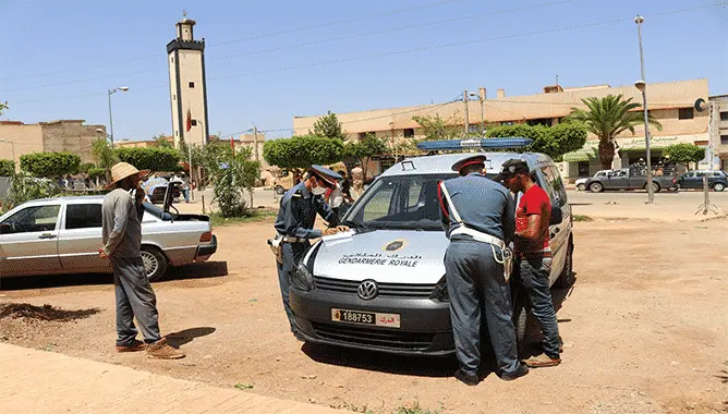 توقيف 309 شخصا بالحاجب بسبب عدم ارتداء الكمامة (صور)