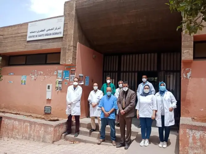 حملة للأمراض النفسية وأمراض القلب والشرايين تستهدف مواطنين بدمنات