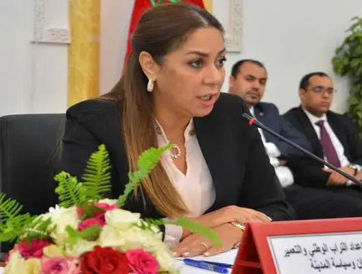 وزيرة التعمير المغربية
