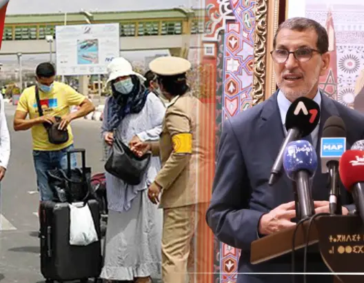 في 4 أيام .. 18 ألف مغربي دخلوا المملكة .. والعثماني: سجلنا 3 إصابات بـ”كور.ونا” قادمة من إيطاليا