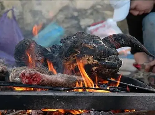 عامل الرباط يمنع شي رؤوس الأغنام بالشوارع