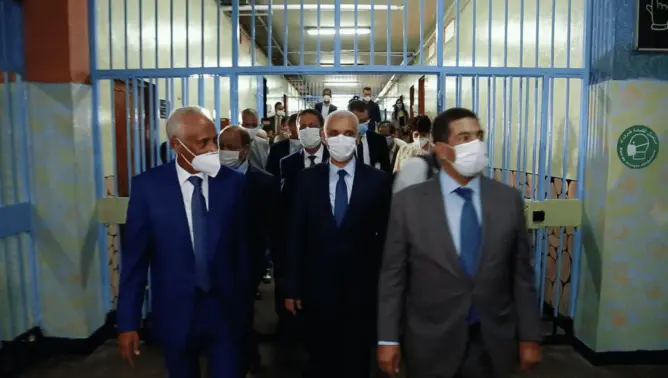 بكالوريا 2020 في “عكاشة”.. وقاية ومحاربة للغش بحضور وزيري التعليم والصحة (فيديو وصور)