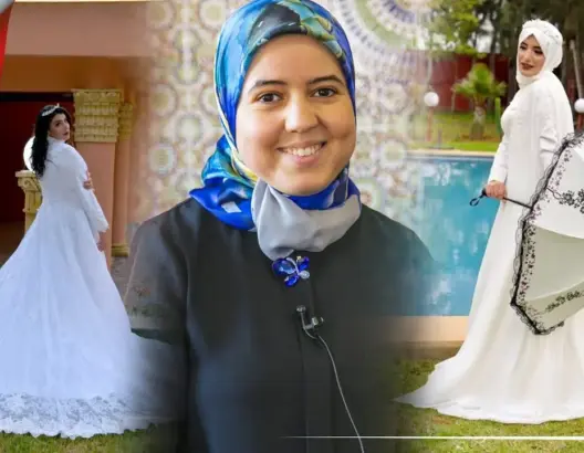 مهندسة مغربية تخلت عن عملها من أجل فساتين الأعراس