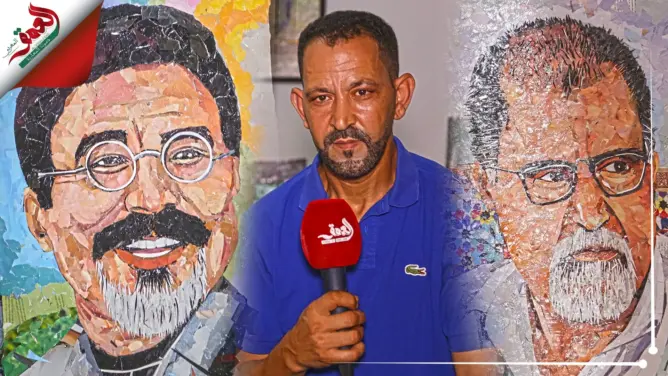 توفيق .. شاب مغربي يبدع بطريقة استثنائية في الرسم بورق المجالات (فيديو)