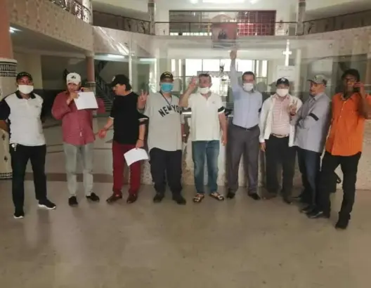 موظفو الجماعة المحلية للبيضاء