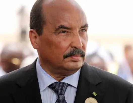 الرئيس الموريتاني السابق محمد ولد عبد العزيز