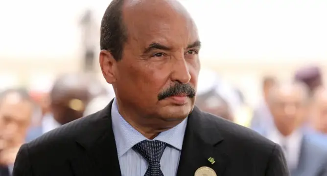 الرئيس الموريتاني السابق محمد ولد عبد العزيز