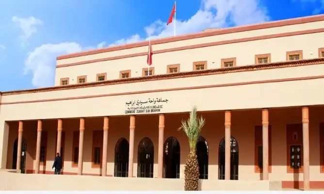انتخاب رئيس جديد لجماعة واحة سيدي ابراهيم ضواحي مراكش