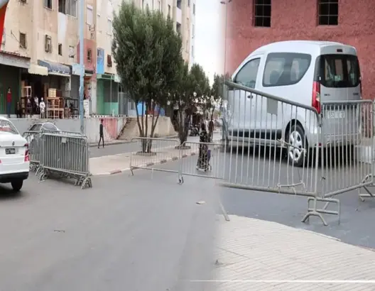 إغلاق حي بالدار البيضاء