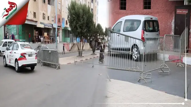 إغلاق حي بالدار البيضاء