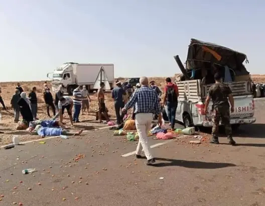 قتلى وجرحى في انقلاب “بيكوب” تقل عمالا زراعيين باشتوكة