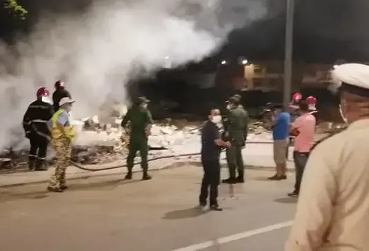 اضرام النيران في الاطارات
