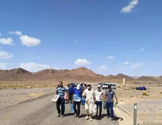 سلطات فكيك تمنع مسيرة لعائلات معطلين معتقلين من الوصول لبوعرفة