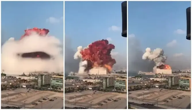 مسؤول حكومي: انفجار لبنان نتج عن 2750 طنا من “نيترات الأمونيوم” في مستودع بمرفأ بيروت