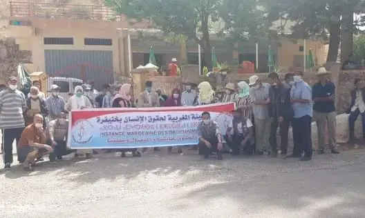 في أغنى جماعة بالإقليم.. ساكنة بأسول بخنيفرة تنتفض ضد “التهميش والعزلة” (صور)