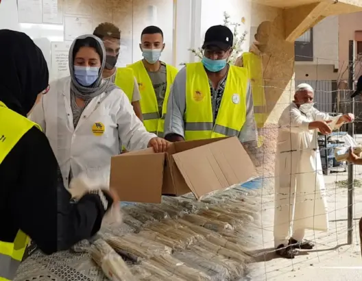 وزعت 3 آلاف كمامة على “الفئات الهشة”.. جمعية خيرية بعلال البحراوي “تحارب” كورونا بطريقتها الخاصة (فيديو)
