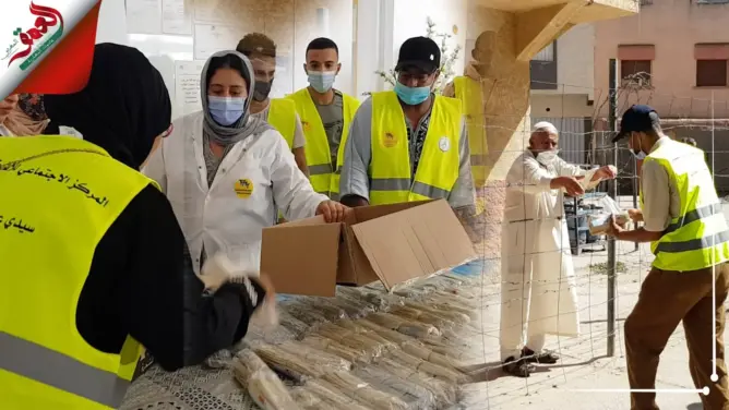 وزعت 3 آلاف كمامة على “الفئات الهشة”.. جمعية خيرية بعلال البحراوي “تحارب” كورونا بطريقتها الخاصة (فيديو)