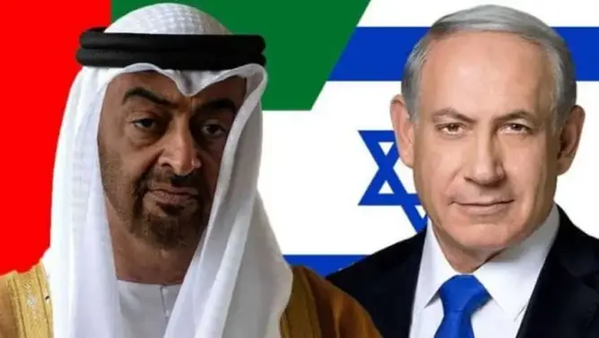 بن زايد نتنياهو