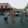 في حملة تحسيسية.. سلطات مراكش توزع الكمامات على المواطنين (صور)
