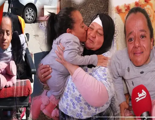 ليلى.. شابة مغربية بجسد دون عظام تعمل في مرحاض عمومي لتعيل أسرتها (فيديو)