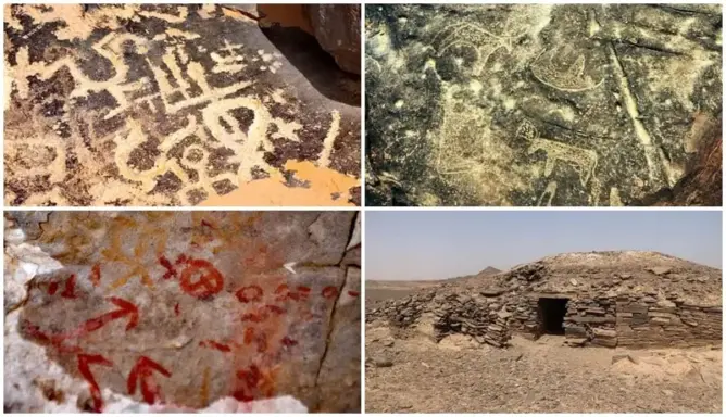نقوش ومقابر الطاوس قرب الرشيدية.. تراث إنساني عمره آلاف السنين يستغيث (صور وفيديو)