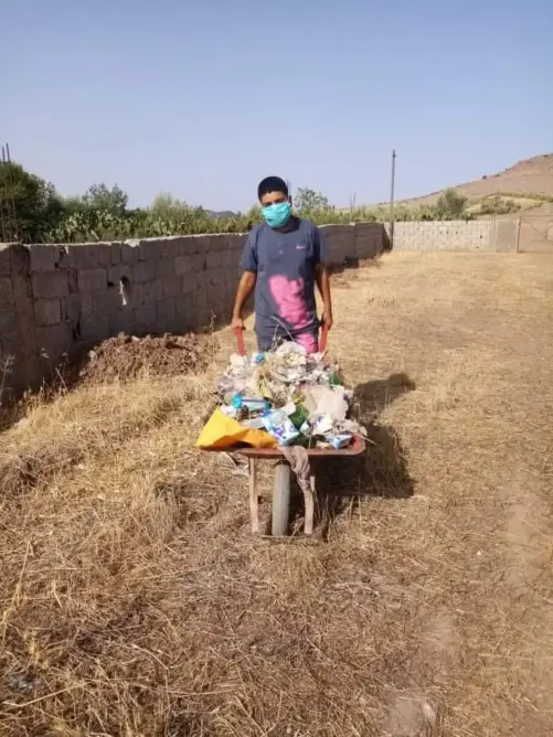 حملة نظافة تستهدف مقبرة “بوحسوسن” بخنيفرة (صور)