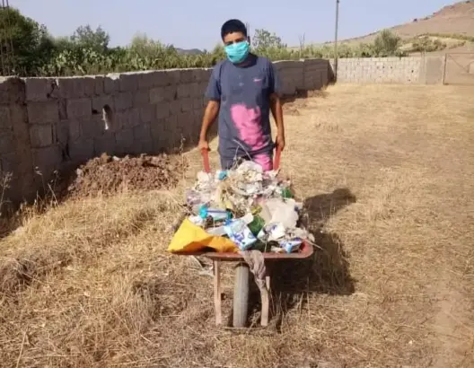 حملة نظافة تستهدف مقبرة “بوحسوسن” بخنيفرة (صور)