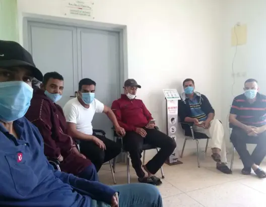المعطلون ذوو الاحتياجات الخاصة بطانطان