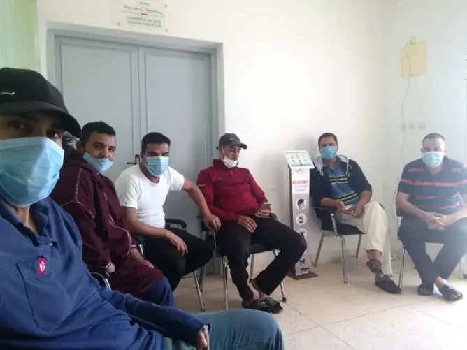 المعطلون ذوو الاحتياجات الخاصة بطانطان
