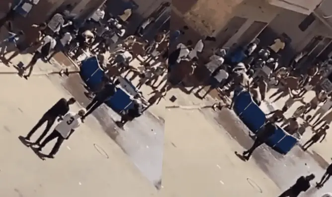 شُبان بالبيضاء يتحدون الحجر الصحي ويقيمون مسبحا جماعيا وسط زقاق (فيديو)