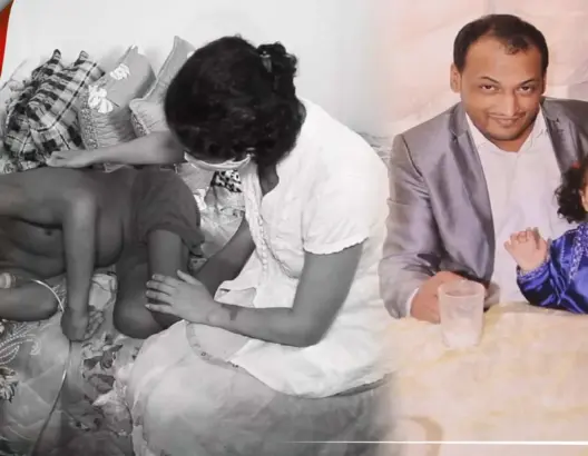مغربي يعاني من السرطان