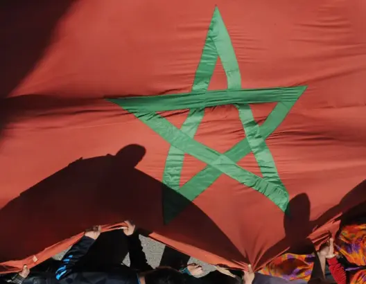 العلم المغربي