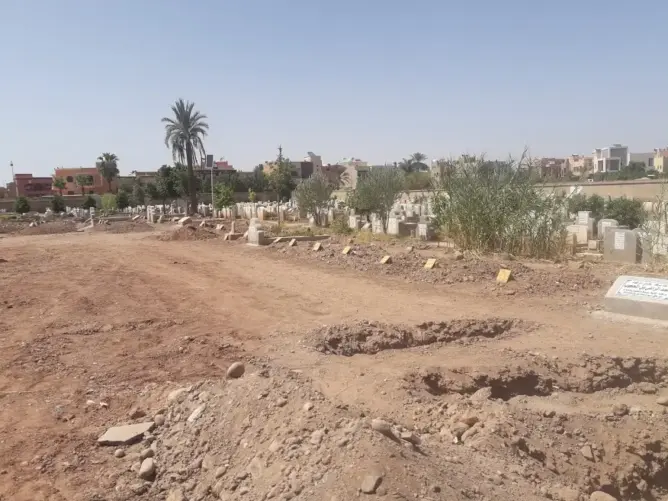 مقبرة الرحمة دفن وفيات كورونا
