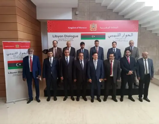الفرقاء الليبيين بالمغرب