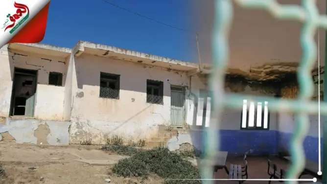 وضعية “كارثية” لمدرسة ابتدائية فرعية بجماعة السحتريين بتطوان (فيديو وصور)