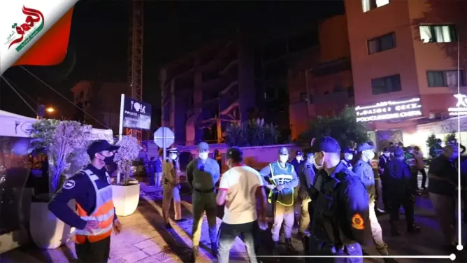 مواصلة البحث عن مفقودين تحت أنقاض العمارة المنهارة بمراكش