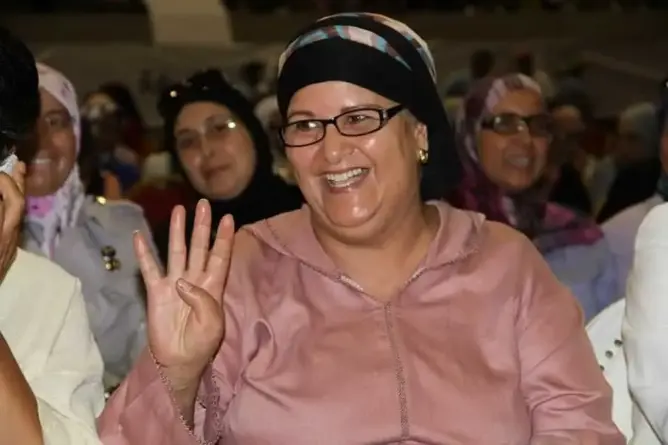 الممثلة فاطمة وشاي