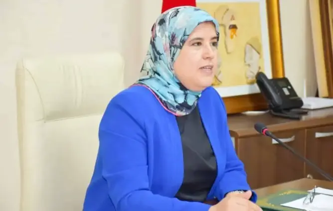 وزيرة التضامن جميلة المصلي