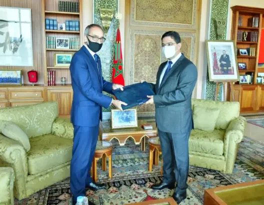 بوريطة وسفير المملكة المتحدة