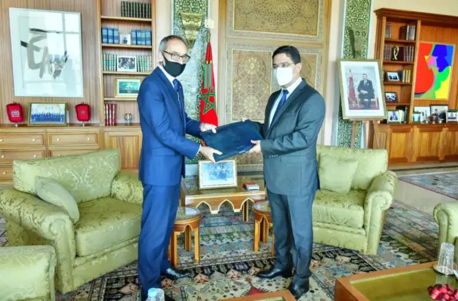 بوريطة وسفير المملكة المتحدة