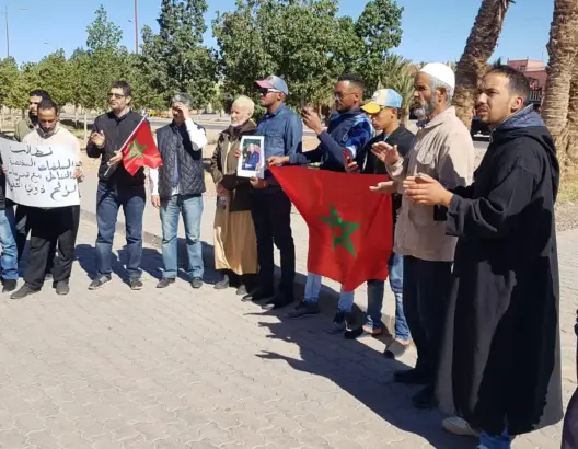 احتجاج ضد تعيين نائب لأراضي الجموع بورزازات
