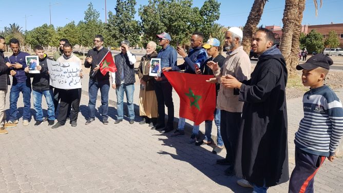 احتجاج ضد تعيين نائب لأراضي الجموع بورزازات