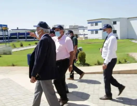 الوزير ادريس أوعويشة يزور جامعة ابن طفيل بالقنيطرة