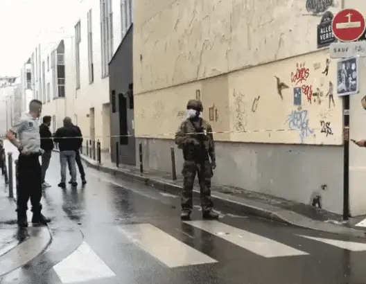 المقر السابق لشارلي إيبدو