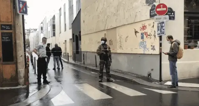 المقر السابق لشارلي إيبدو