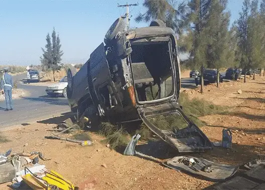 انقلاب سيارة
