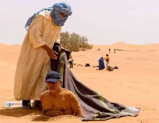حمامات رملية