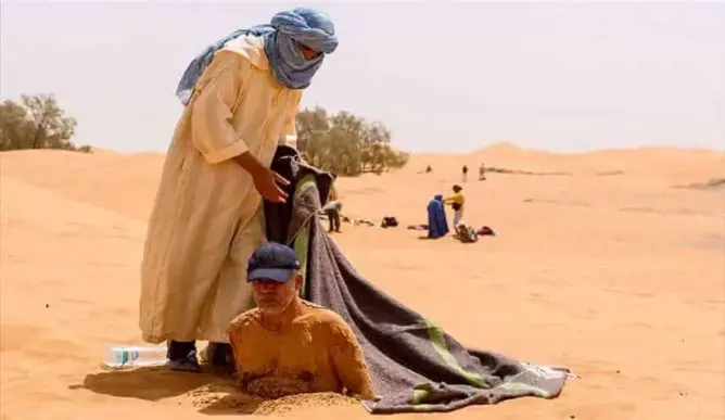حمامات رملية