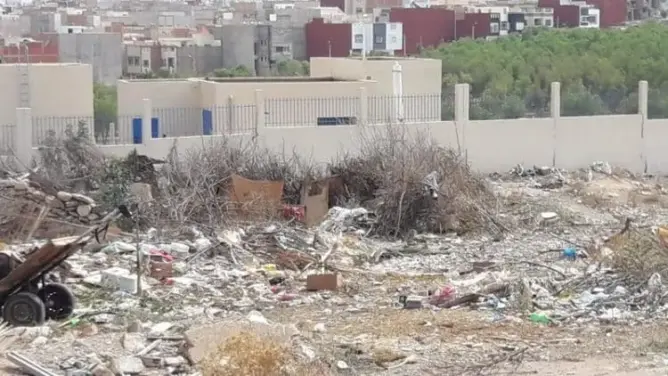 كارثة بيئية بوجدة، مطرح نفايات