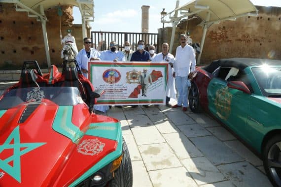 جولة أوروبية بالسيارات ودراجات نارية ثلاثية العجلات، لدعم الحكم الذاتي بالصحراء المغربية.